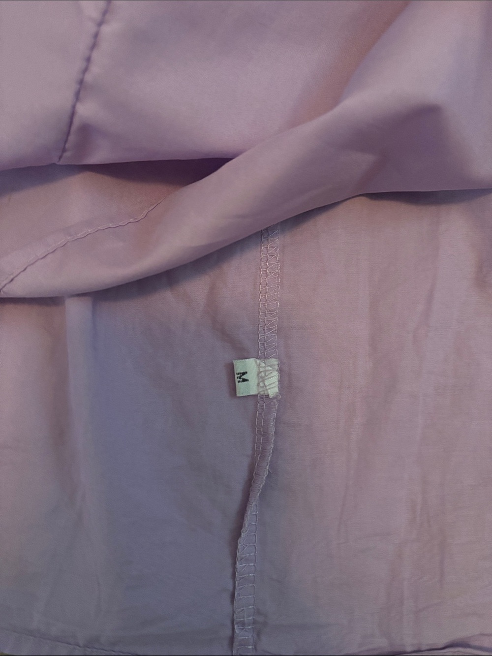 Women’s Lavender Ruffle-Shoulder Dress - Picture 2 of 5